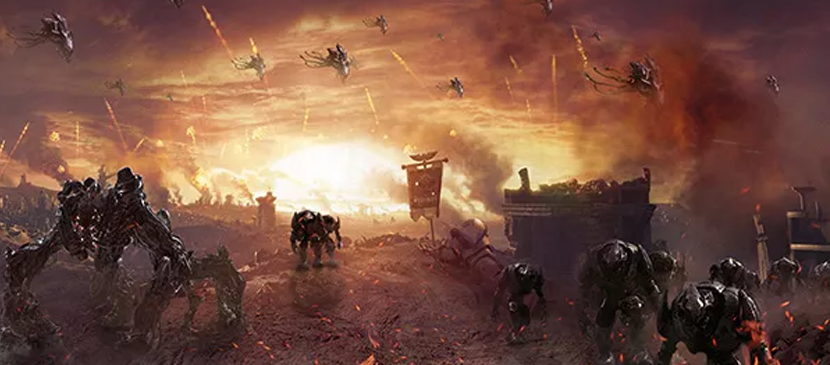 Making an Alien Battle Scene L