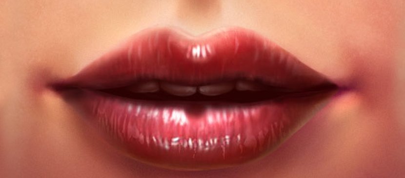Making a Human Lip Realistically L