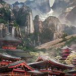 Making an Imaginative Landscape for a Temple