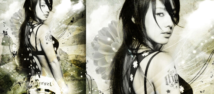 Manipulating a Retro Photo for a Lady L