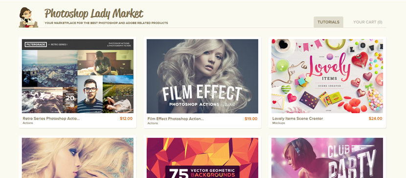 Photoshop Lady Market Launched!