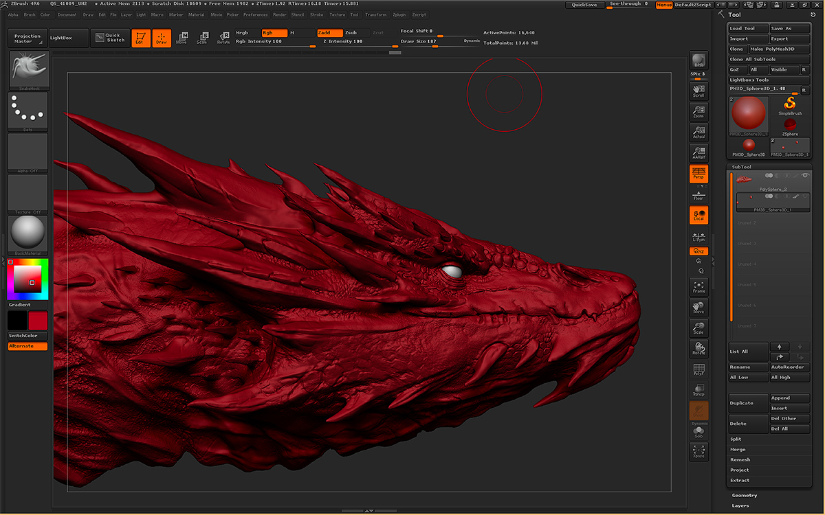 Digital art, Smaug the Magnificent