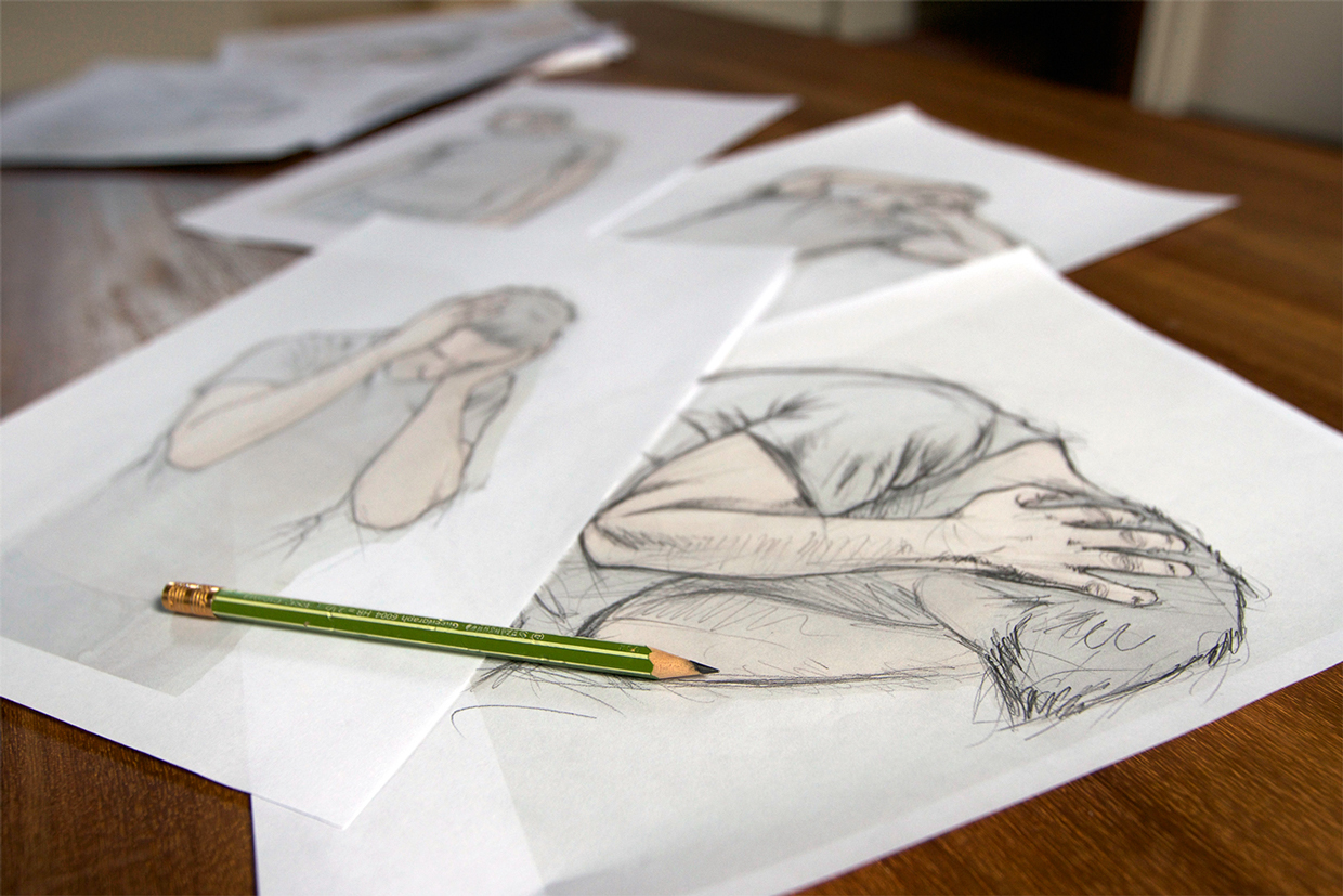 How to Place Sketches onto Photos