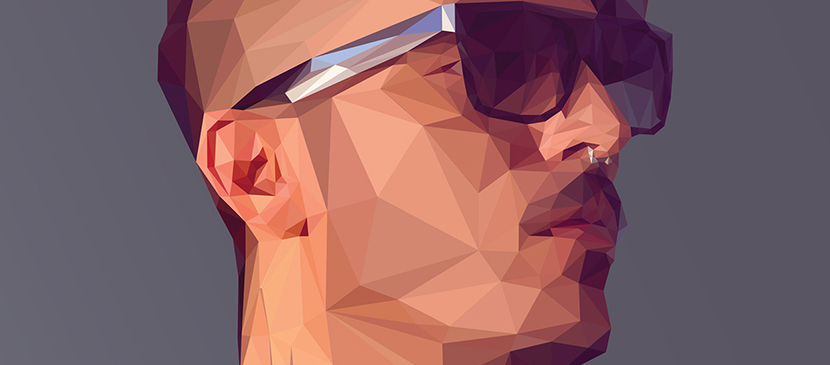 Low-poly Self Portrait Photoshop Tutorial