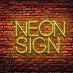 Create a Neon Texts Along the Street Effect icon